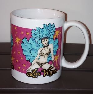 VTG Las Vegas Showgirls Coffee Mug